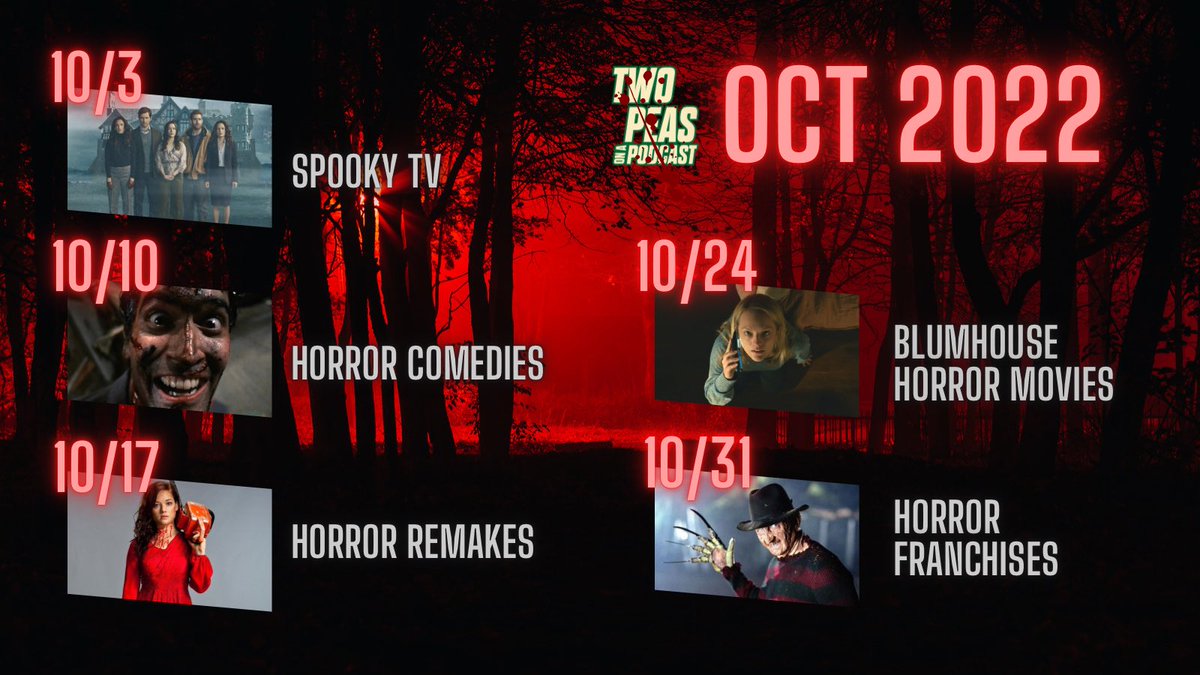 TheAwardsGarage's tweet photo. 🎃 Tomorrow, OCTOBER is upon us. The spooky stuff starts to make its way to your podcast feeds. Here’s what we have on deck for all you witches, goblins, zombies &amp; killers for this year’s lineup. If you can’t wait, get ALL episodes early always at https://t.co/6sNI2dVZ5k 👻😈💥 https://t.co/DJFUdsxOMN