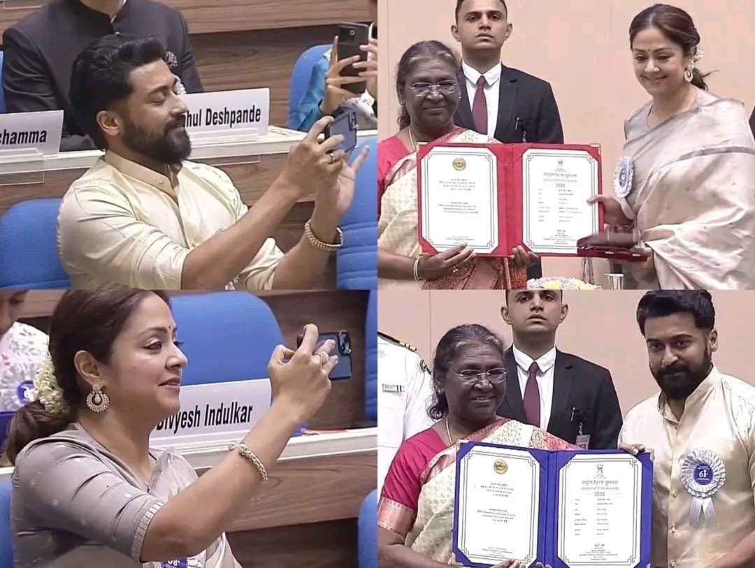 NSankrish's tweet photo. Wholesome❤️🥹Namaku epome #JoSuriya dhaanga couple goals🤩 https://t.co/DCjd32d4d1