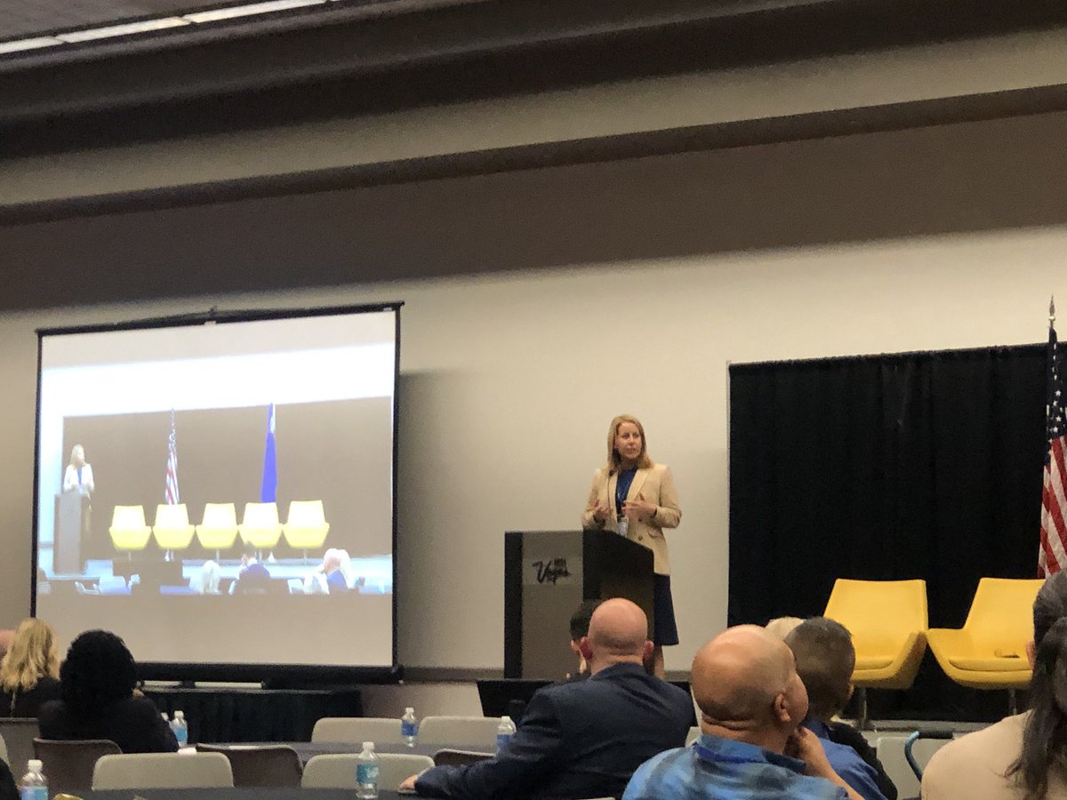 I don’t tweet often, but when I do it’s to highlight my brilliant friend ⁦<a href="/MSteeleLV/">Marie Steele</a>⁩ as she talks about Nevada’s amazing/long-standing energy &amp; transportation collaboration across agencies, utilities, private sector &amp; all levels of government. #NVInfrastructureSummit