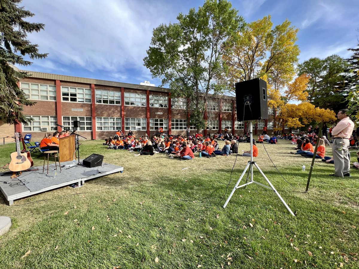 We had an amazing day with lots of truth and reconciliation! Special thanks to Elder Shirley, the Red Dog Singers and Berk Jodoin.
