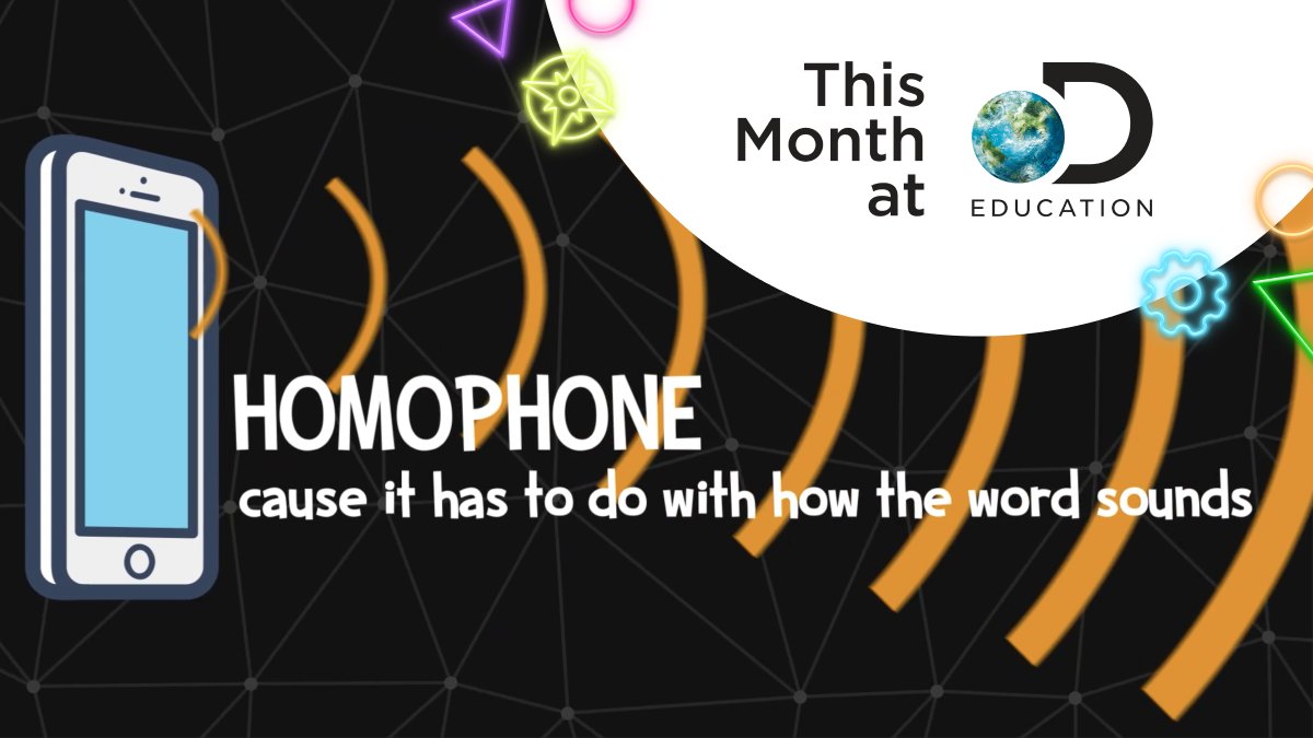 This Month at DE: Learn the differences between homophones and homographs with <a href="/cramjamstweets/">Cram Jams</a>: bit.ly/3rqokhu