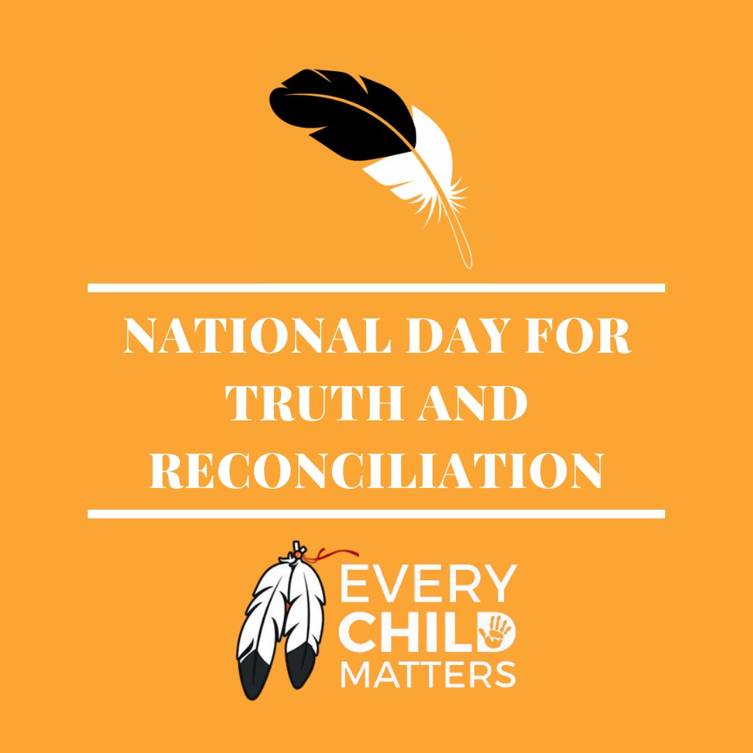 Today is a day to reflect and honour the generations of indigenous children who had their cultures and freedoms stripped from them during the residential schools' era.

#OrangeShirtDay #EveryChildMatters