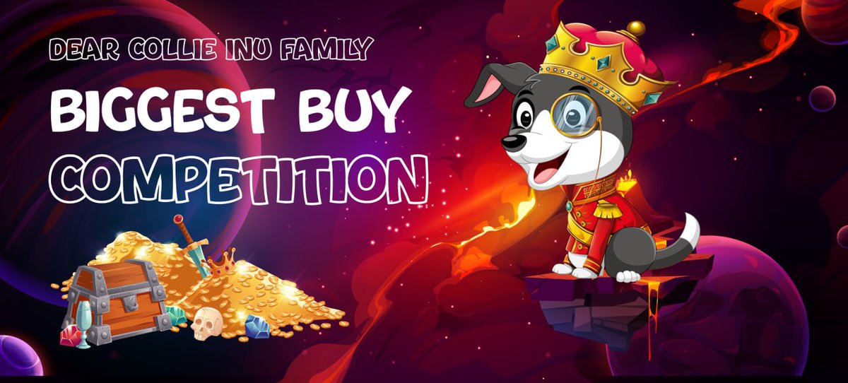 Biggest Buy💰Competition.
📣 We lower tax to 4% Buy/sell for two days.
1st   🥇 Prize   5 BNB 
2nd 🥈 Prize   2 BNB
3rd  🥉 Prize   1 BNB
The competition will run for 48 hours 
💎 The winners must hold for 48 hours after the end of the competition!