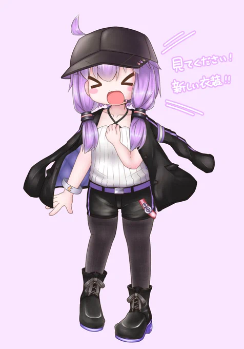 イエーイ!!ハイテンションでちんちくりんなうちのゆかりさんに衣装だけ「凪」になってもらったよ 