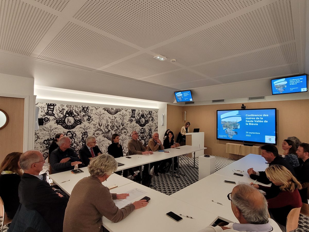 Comment développer le #tourisme de la Vallée de la #Bièvre au plateau de #Saclay ? 3e édition de la Conférence des maires de la Haute Vallée de la Bièvre  le 29 septembre <a href="/MuseeToileJouy/">Musée Toile de Jouy</a> #JouyEnJosas <a href="/AggloVGP/">Versailles GrandParc</a>