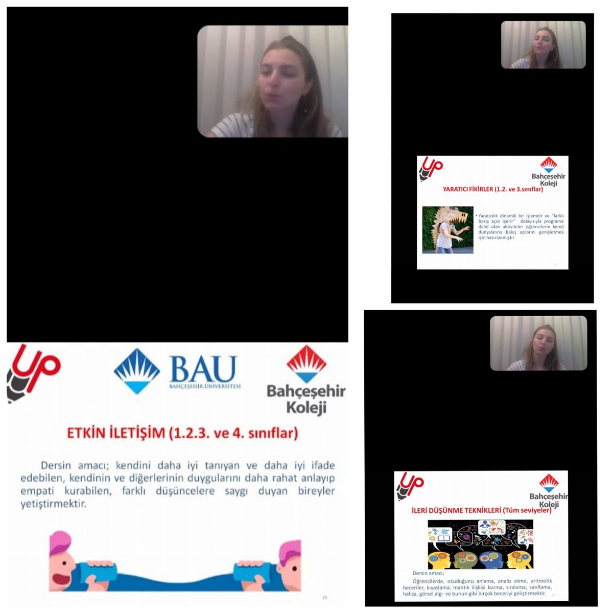 1-2-3-4-5-6. Sınıf velilerimize yönelik Up  programı tanıtım sunumlarımız up programı sorumlumuz tarafından gerçekleştirildi. #BKup