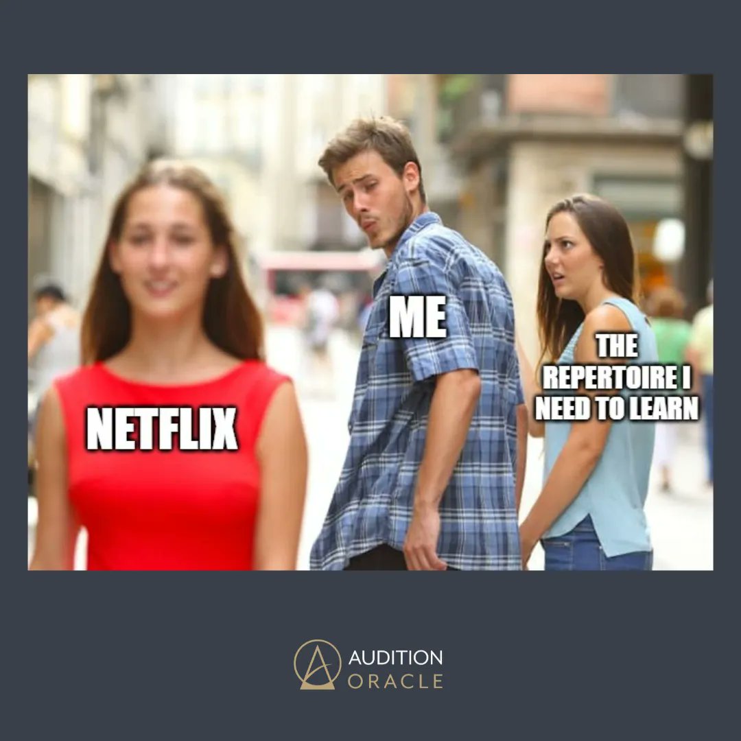 auditionoracle's tweet photo. Here's your daily reminder to do some practice!
#fridayfunny #operasingermeme #operameme #operasinger #operasingeraudition #choralsinger https://t.co/MS2oIuJM6A