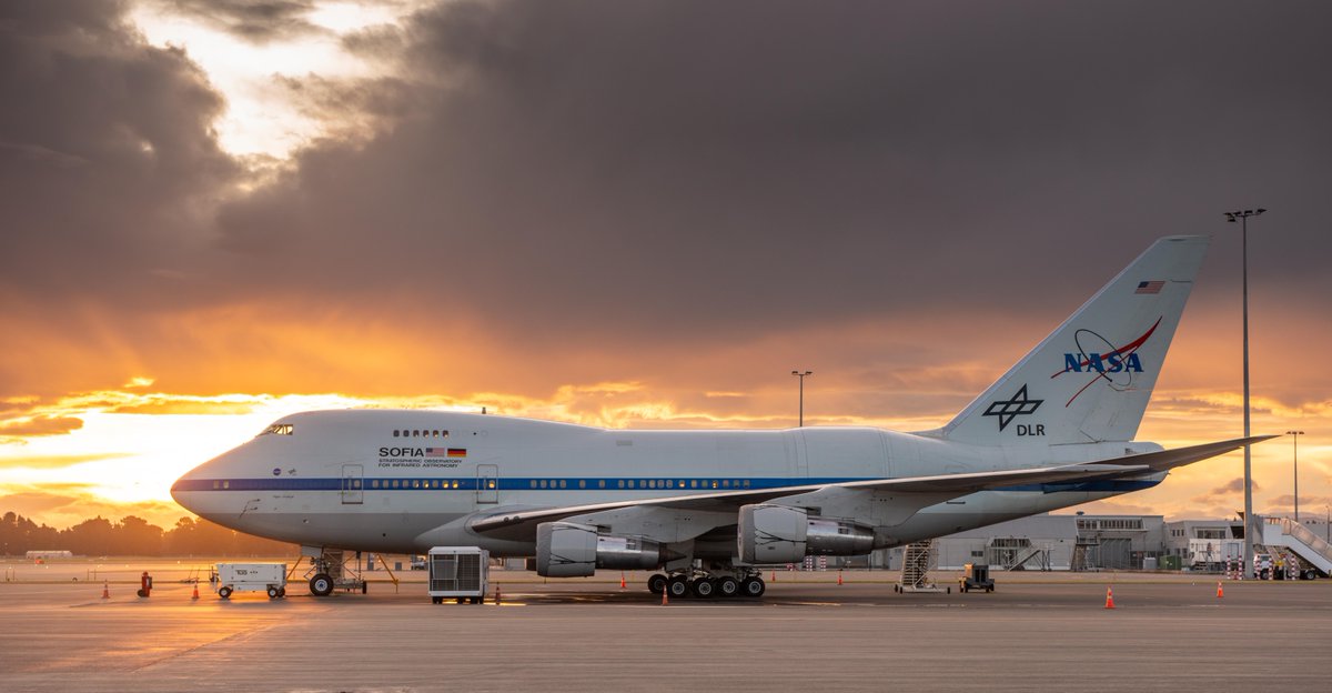 SOFIAtelescope's tweet photo. AND THAT'S A WRAP! SOFIA's flights are over, but its legacy lives on. 

This month FLEW by. We hope you enjoyed learning with us! Though our flight operations are ending, we will continue to share exciting science with you. #SOFIAFinalFlight https://t.co/kNPiEQ8imG