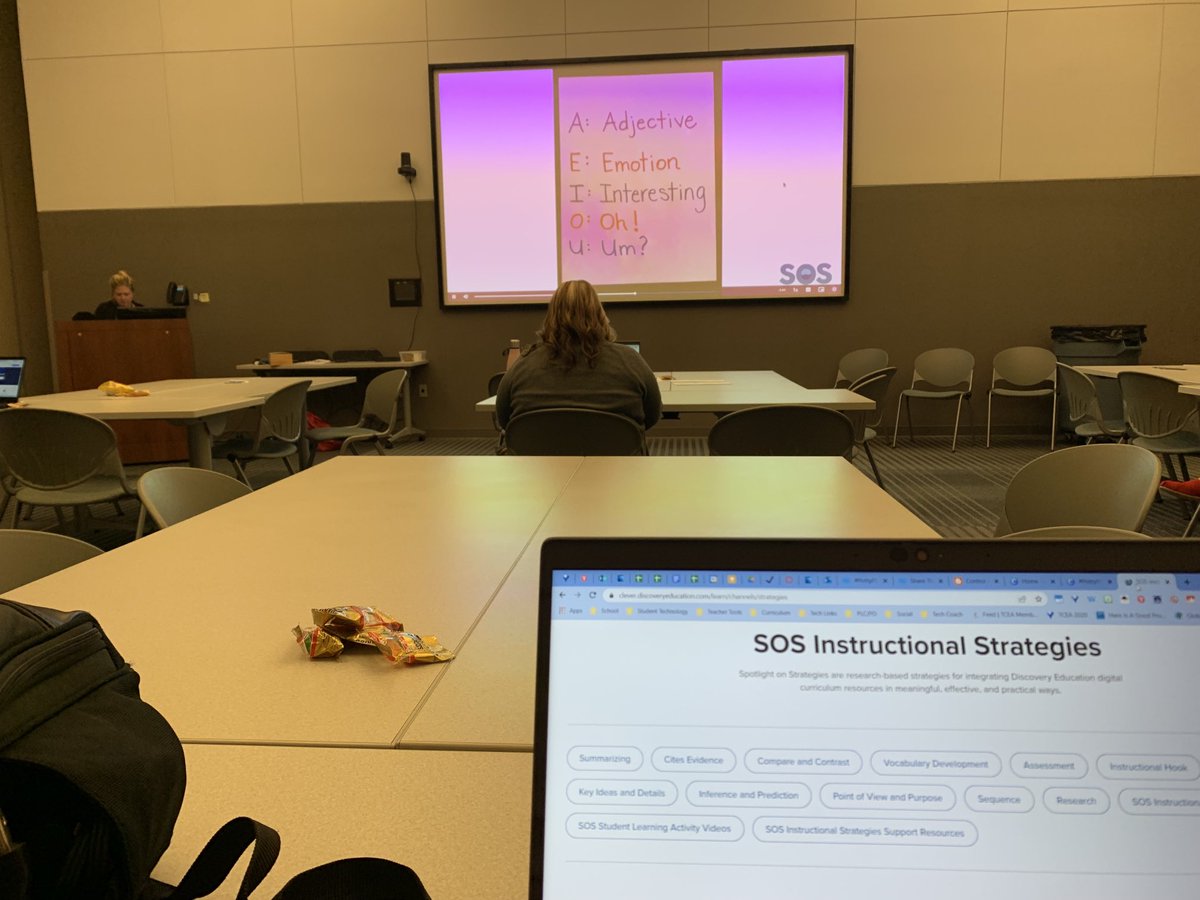 MischMindset's tweet photo. Great new features in @DiscoveryEd in this session at #ESC11PRIME22 Can’t wait to share with the #castleberryisd teachers and @InnovateCISD https://t.co/mwKTO5CiCs