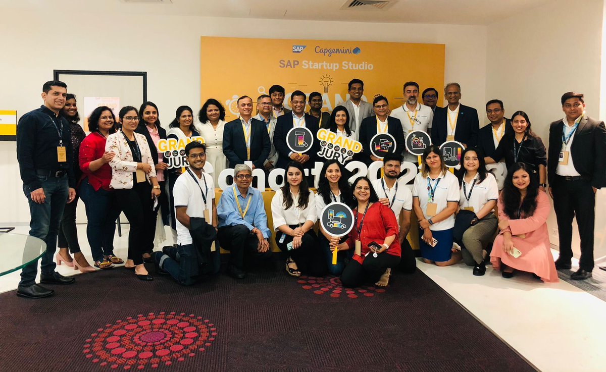 Great #innovations were witnessed during the jury of #Startup Cohort as part of <a href="/SAPStartupStudi/">SAP Startup Studio</a> and <a href="/Capgemini/">Capgemini</a> #openinnovation Startup Program

<a href="/Justinpaul87/">Justin Paul</a> <a href="/anzieee/">Mohammed Anzy S</a> <a href="/gowda_ramu/">Ramu Gowda</a> <a href="/gangadharansind/">Sindhu Gangadharan</a> <a href="/AarifRao/">Mohammad A K Rao</a> <a href="/TulikaDasgupta4/">Tulika Dasgupta</a> 
<a href="/CapgeminiIndia/">Capgemini India</a> <a href="/saplabsindia/">SAP LABS INDIA</a> <a href="/dharani_karth/">Dharani Karthikeyan</a> <a href="/SAP/">SAP</a>