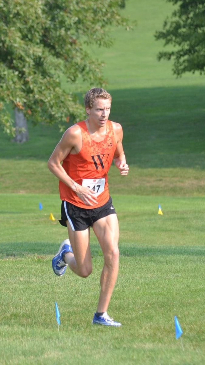 RUNWARTBURG's tweet photo. Last year grad Collin Day is probably out doing his 30 mile pre meet at the moment so if you see him around be sure to give him a high five and sandwich. #saveitforsaturday https://t.co/rJ63O7h3iV