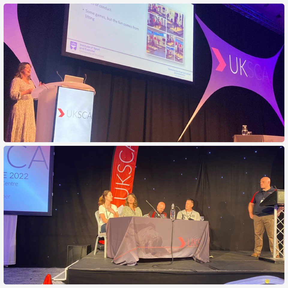 Really enjoyed speaking at the @uksca conference today. It’s so good to see the organisation showcasing the variety of important roles the S&amp;C coach can have 👏🏻 #uksca22 #transforminglives