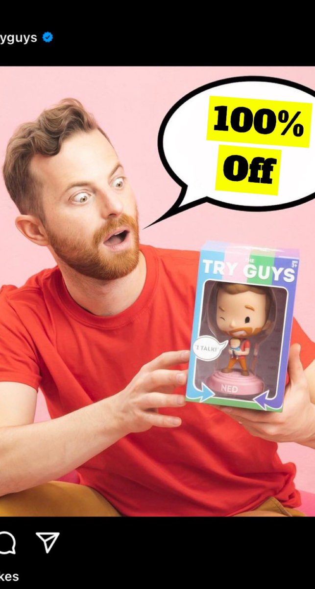 LittleCBurlette's tweet photo. What they should be selling @nedfulmer toy figurine for. @tryguys https://t.co/HVql0M2JIs
