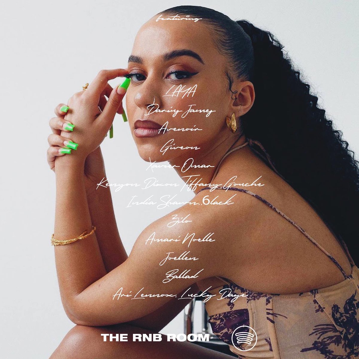 Get in your feels just in time for the cooler weather with our latest updates to our R&amp;B Room! Featuring: <a href="/PipMillett/">Pip Millett</a> <a href="/XvrOmar/">Xavier Omär 🍯🌙🏔️</a> <a href="/youngzilo/">☻ ☆ Zilo ☆ ☻</a> <a href="/giveon/">Giveon</a> and more!

Listen here ✨
open.spotify.com/playlist/1TmN9…