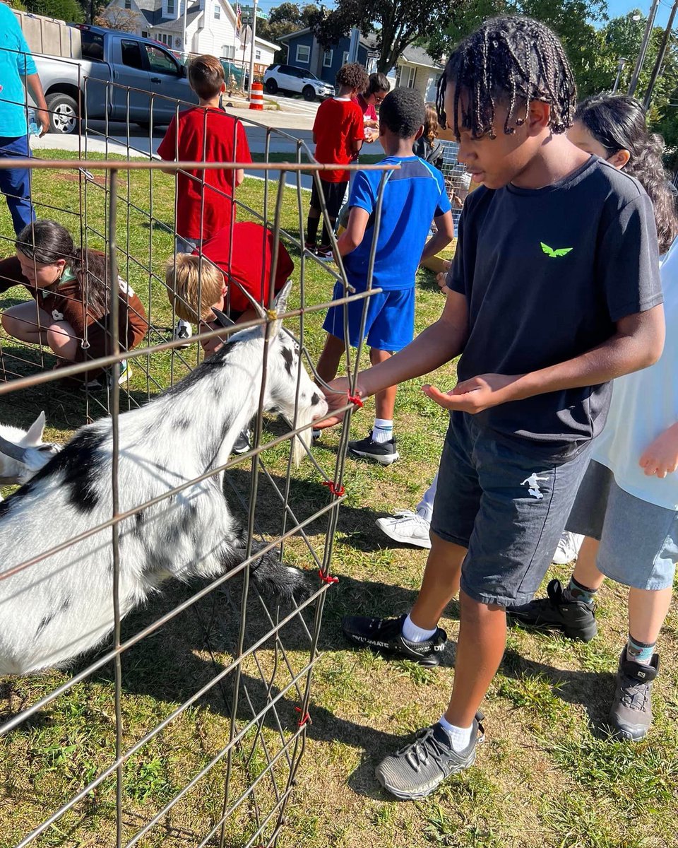 BaltCitySchools's tweet photo. Great Kids Farms is a place where kids learn about where their food comes from in an interactive way! 

 📸: Medfield Heights Elementary https://t.co/DGKmNpNZ0r