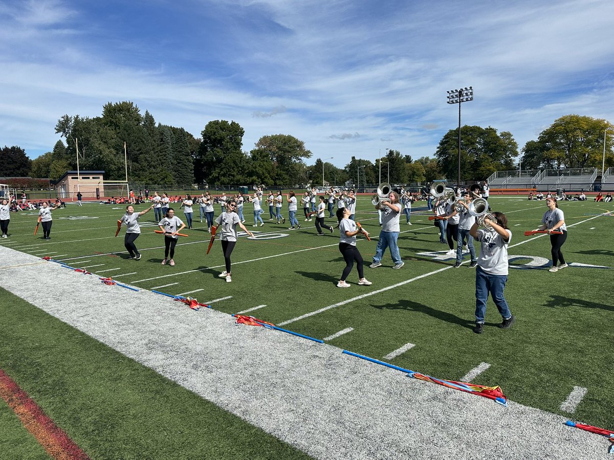 Perfect celebration of all that is good at the Pep Rally this afternoon. Great kids + Great staff = Great School #LHSHomecoming