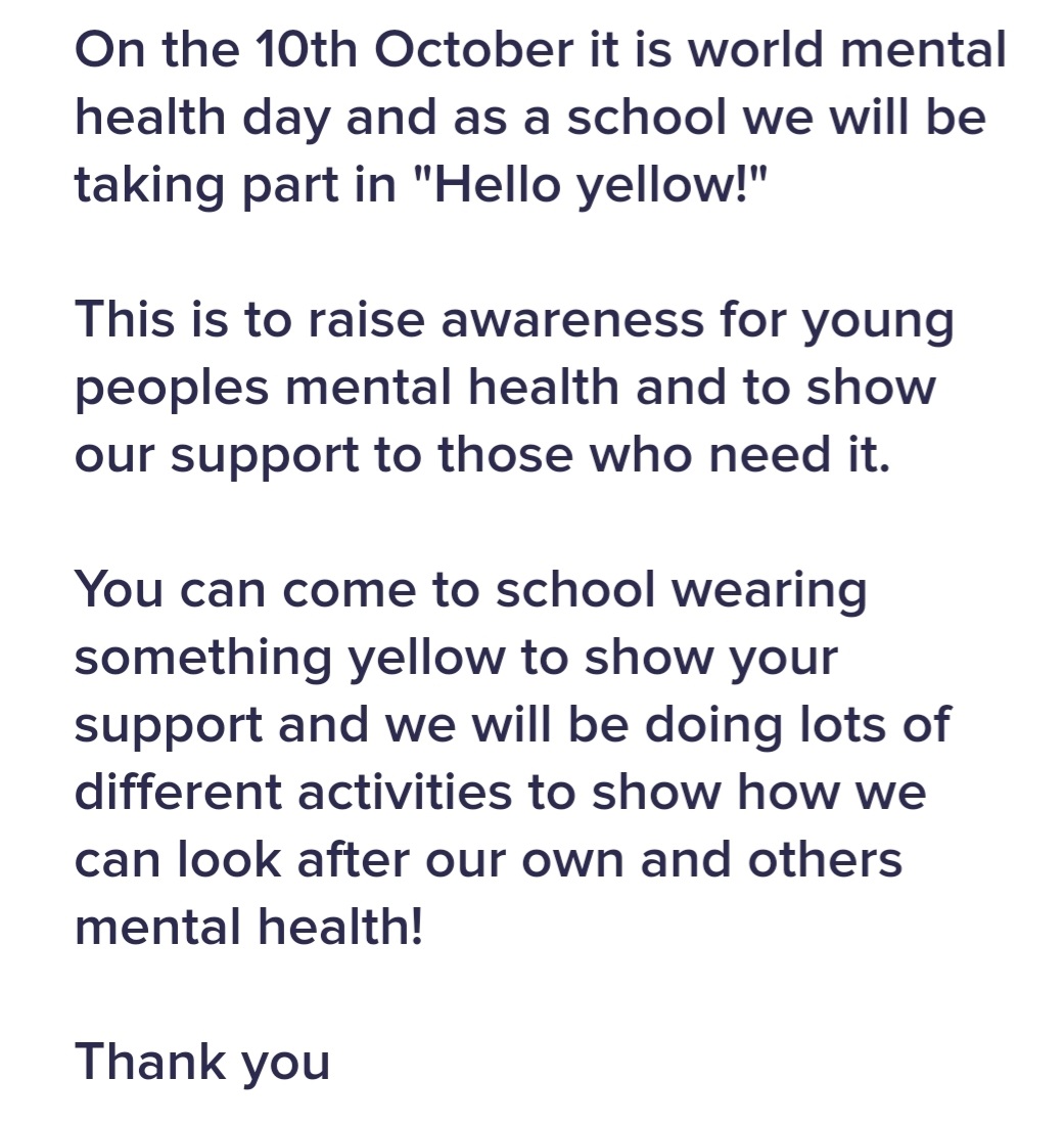 Leamington Primary Academy FHT (@leamingtonpafht) on Twitter photo #HelloYellow #HelloYellow