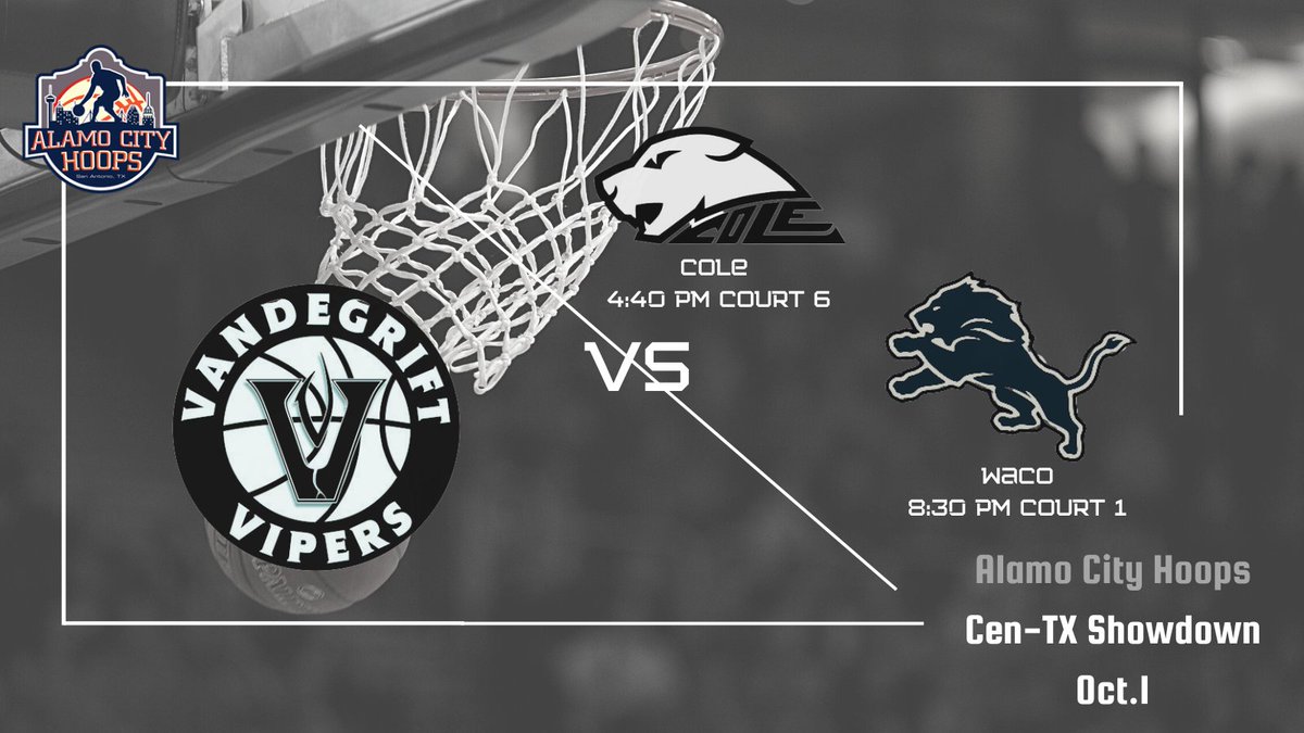 Excited for tomorrow! Thank you <a href="/AlamoCityHoops1/">Alamo City Hoops</a> for the opportunity to compete at the Cen-Tx Showdown.