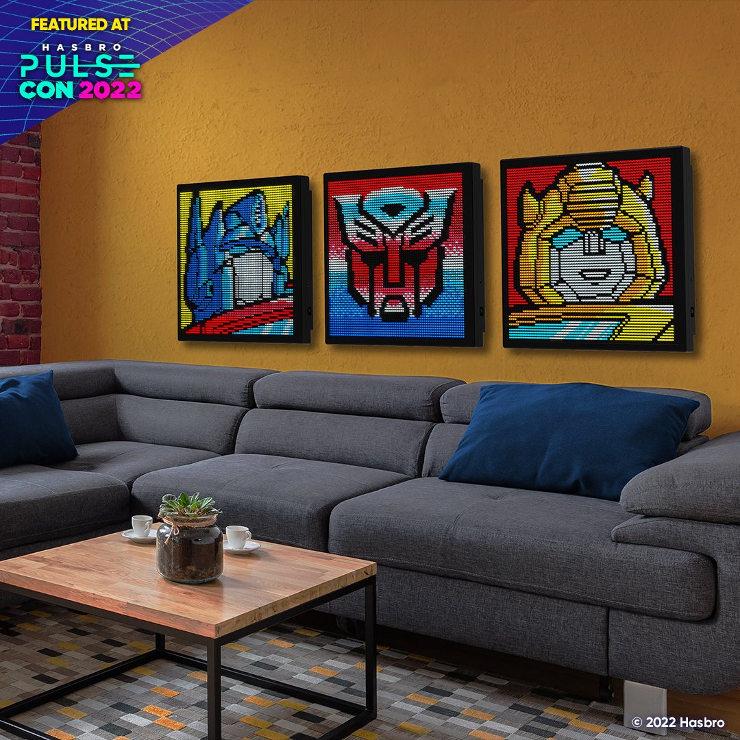 Lite-Brite - Wall Art, Transformers Edition – Hasbro Pulse
