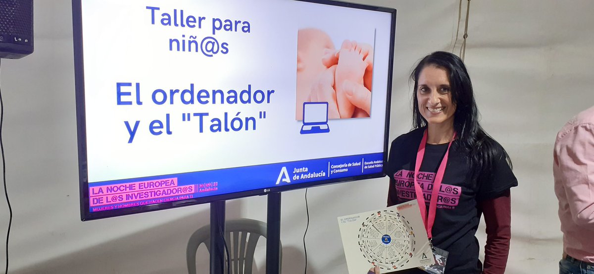 EASPsalud's tweet photo. Acabamos la tarde #NightSpain con @mamenjunco contándaonos el proceso de la prueba del talón
#NightGranada
#ERN22 https://t.co/nwdyiEAagf