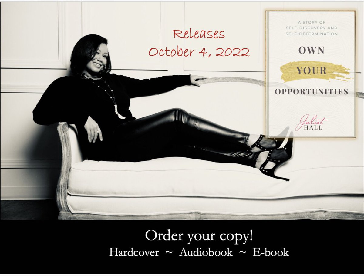 Own Your Opportunities by Juliet Hall. Releases October 4, 2022. Available in hardcover, audiobook, and e-book. Order your copy today! @PostHillPress