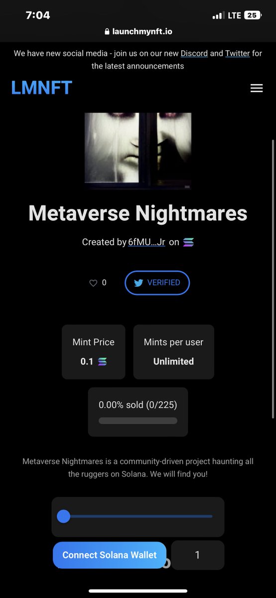 metanightmares's tweet photo. Mint is live guys lfgggg

#art #monster #Solana https://t.co/q9a9LCLF0R