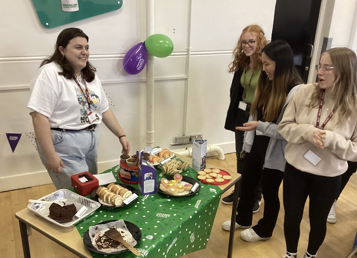 MCA_Six's tweet photo. Fabulous cakes at our Macmillan coffee morning today! Thanks to everyone who baked and ate!

#SixthFormLife #TransformingLives #MacmillianCoffeeMorning #Fundraising #Teamworkers #Together @MilHums https://t.co/tk5ygg6Jjl