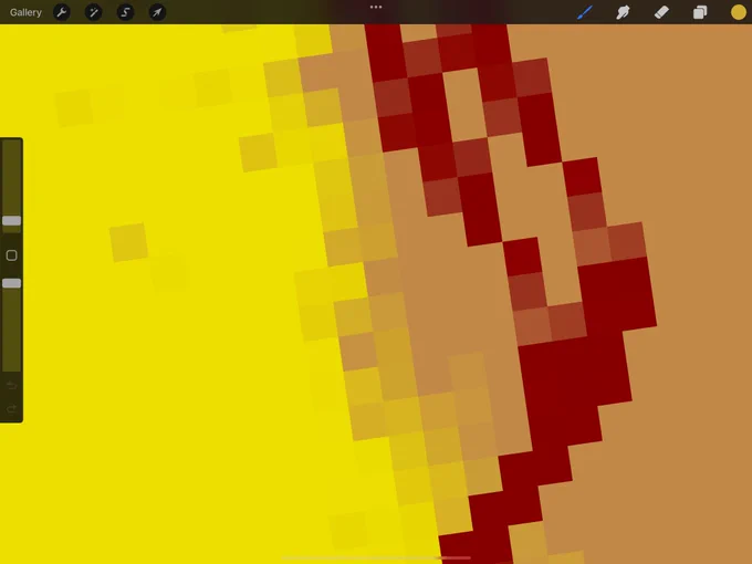 Like if I want to find a nice balance between these two colors I literally zoom in and find a pixel that looks nice 