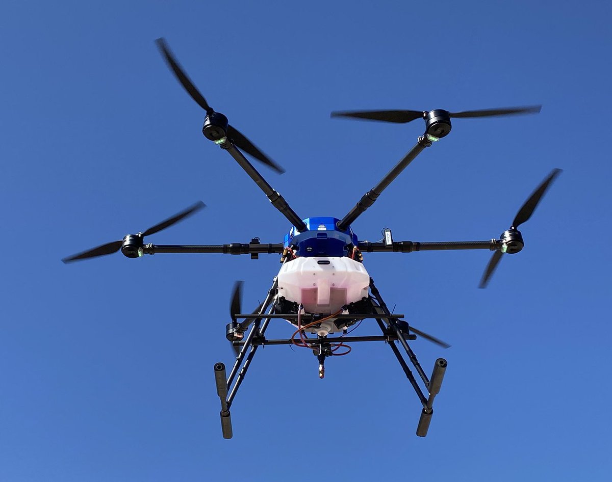 spraydroneguy's tweet photo. Thank you Tom @nozzle_guy and Jason @spray_guy for inviting me on this Twitter journey. Next week will be our 5th annual spray drone workshop (https://t.co/JHIguWCFC7). Tom Wolf will be one of our keynote speakers. We’d love to have you join us! https://t.co/IkH6iUQuU9