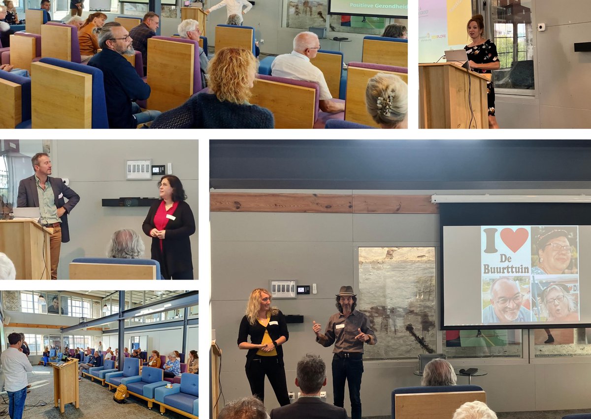 Het was een interactieve bijeenkomst met het thema #PositieveGezondheid in de wijk, bij Wonen Limburg. Drie inspirerende initiatieven kregen het podium: Donderberg Positieve Gezondheid &amp; laaggeletterdheid, Wijksafari Sittard en Buurttuin Heerlen.
#positiefgezondewijken #duurzaam
