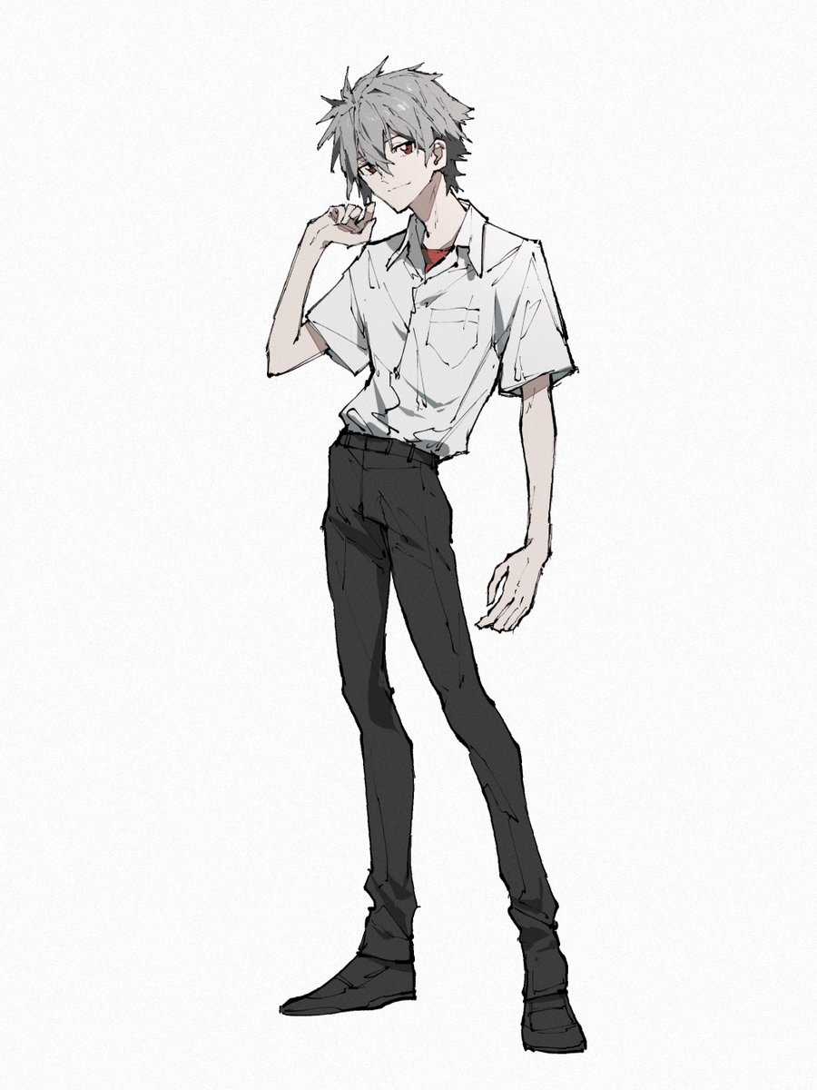 渚カヲル 「22 カヲル 」|60/100のイラスト