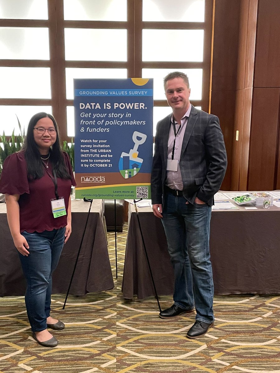 CommOppAll's tweet photo. The NACEDA team is having a great time at the @OhioCDC conference, learning about the cutting edge of #communityDevelopment in Ohio. We can't say it enough: so much important work for communities being done here. And it's been great talking about the #GroundingValues survey too! https://t.co/y0UVwvSdL0