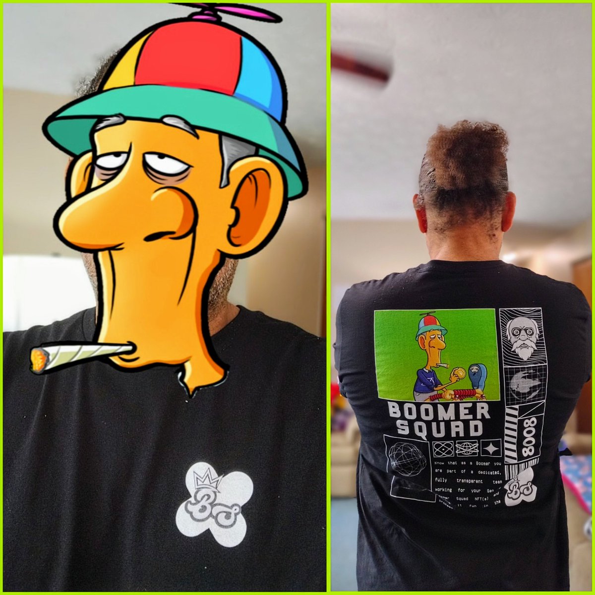 I love my custom <a href="/BoomerSquadNFT1/">BoomerSquad & PUUSH</a> T-shirt #merch from <a href="/truffle_Meister/">Truffle Meister</a>! 👴👕❤️ Fits perfectly, is SUPER comfortable and delivery was fast! Got a #Boomer NFT you love? Get a shirt to go with the upcoming hats from the #BoomerSquad team! A nice warm sweatshirt is next for me.🌨️❄️🥶
