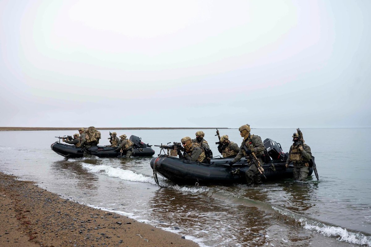 socnorth's tweet photo. Operation Noble Defender allows #SOCNORTH the ability to launch at a moment's notice from dispersed air and maritime locations to defend U.S. Northern approaches across all domains. #SOF #NobleDefender #USSOCOM #USNORTHCOM #NavySeals #NSW #HomelandDefense #SaintLawrenceIsland https://t.co/jcRn8hB2Eu