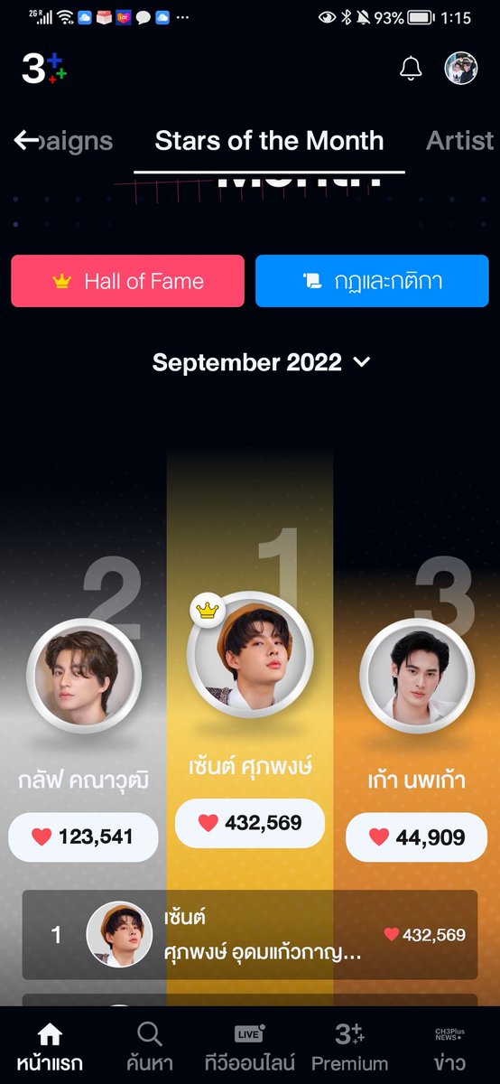 🎉Congratulations ~ Star of the Month September 2022

PerthSaint  Forever

#PerthSaintSation
#Saint_sup #MingEr
#3PlusFandom  
#3PlusPremium
#StarsoftheMonth
