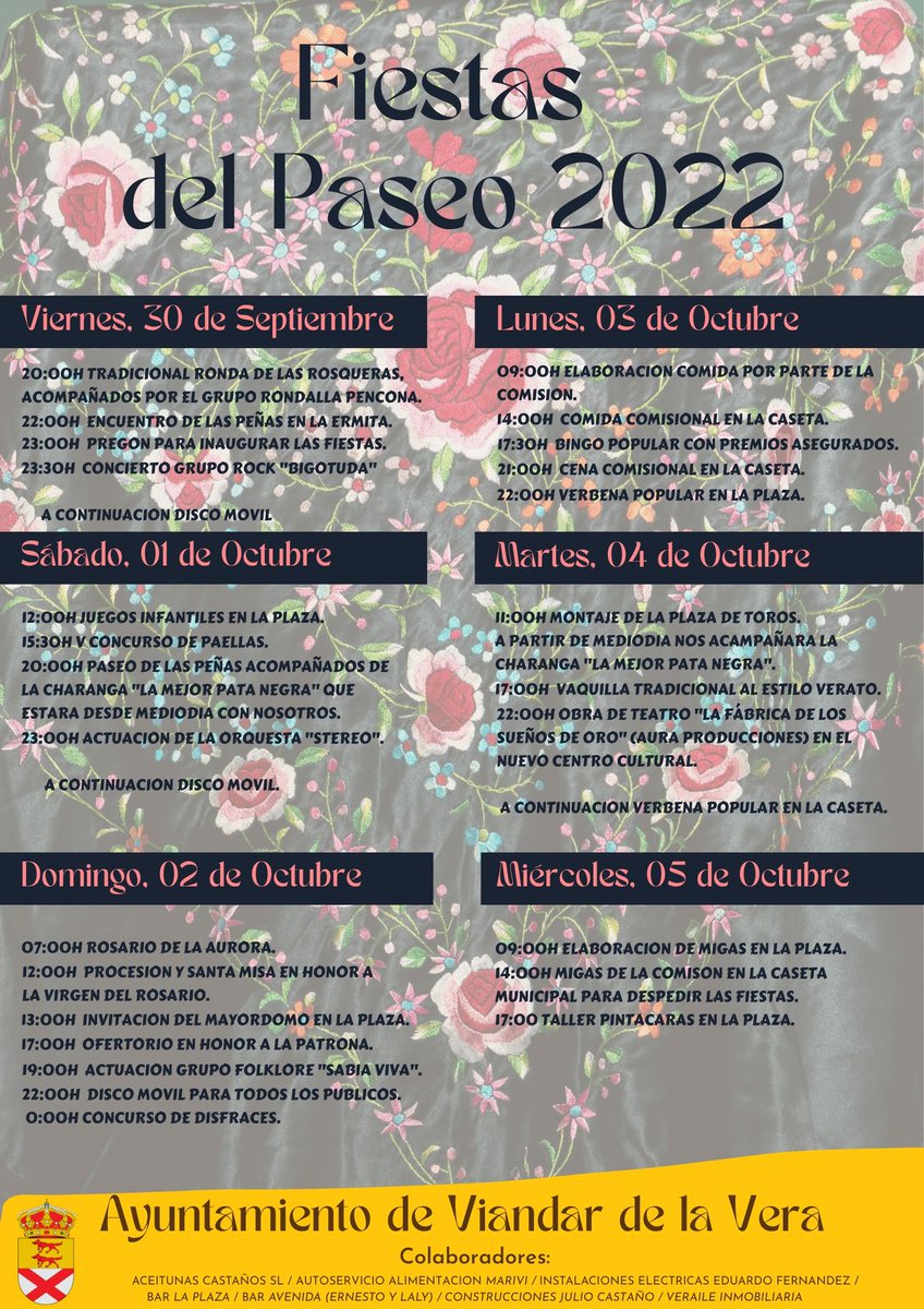 VeradeCaceres's tweet photo. Fiestas en La Vera. Fiestas del Paseo, en honor de Nuestra Señora del Rosario, en Talaveruela de la Vera y Viandar de la Vera.
#talaverueladelavera #viandardelavera #LaVera https://t.co/TP5SzYvoNg