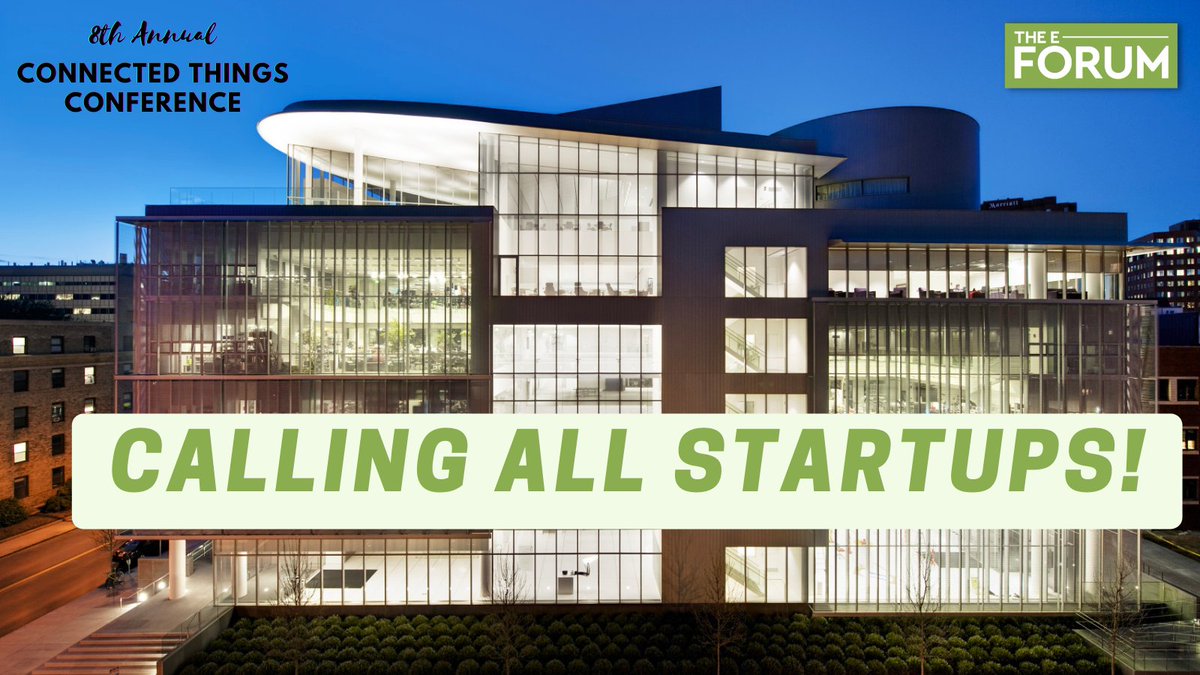 #DidYouKnow - the theme for #ConnectedThings2022 is “Intelligent Edge.”

Who are the most exciting early-stage #Edge startups operating today? We'd love to host them at our #IoTVillage on Nov 11th. Tag someone below! 👇