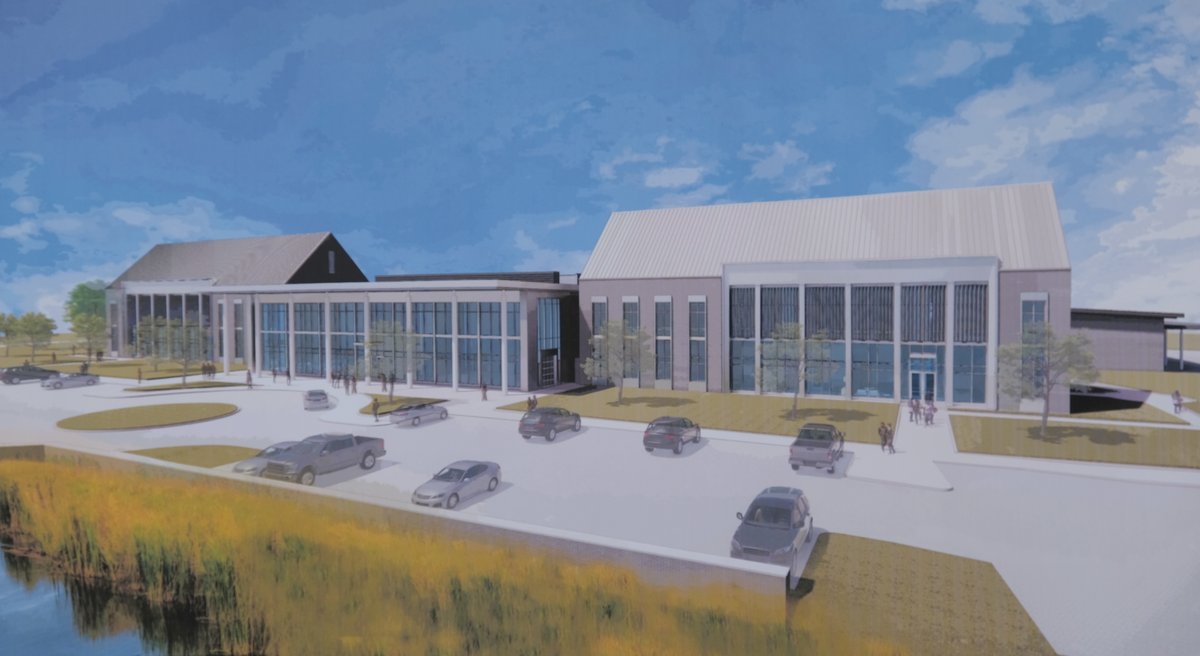 CollegeSystemTN's tweet photo. A grand day for breaking ground for @tcatshelbyville's Bedford County Higher Education Center. The $45 million facility will enable the college to more than double its enrollment when it opens in 2024, and there's plenty of room for expansion later. https://t.co/SBv8cLa2TC