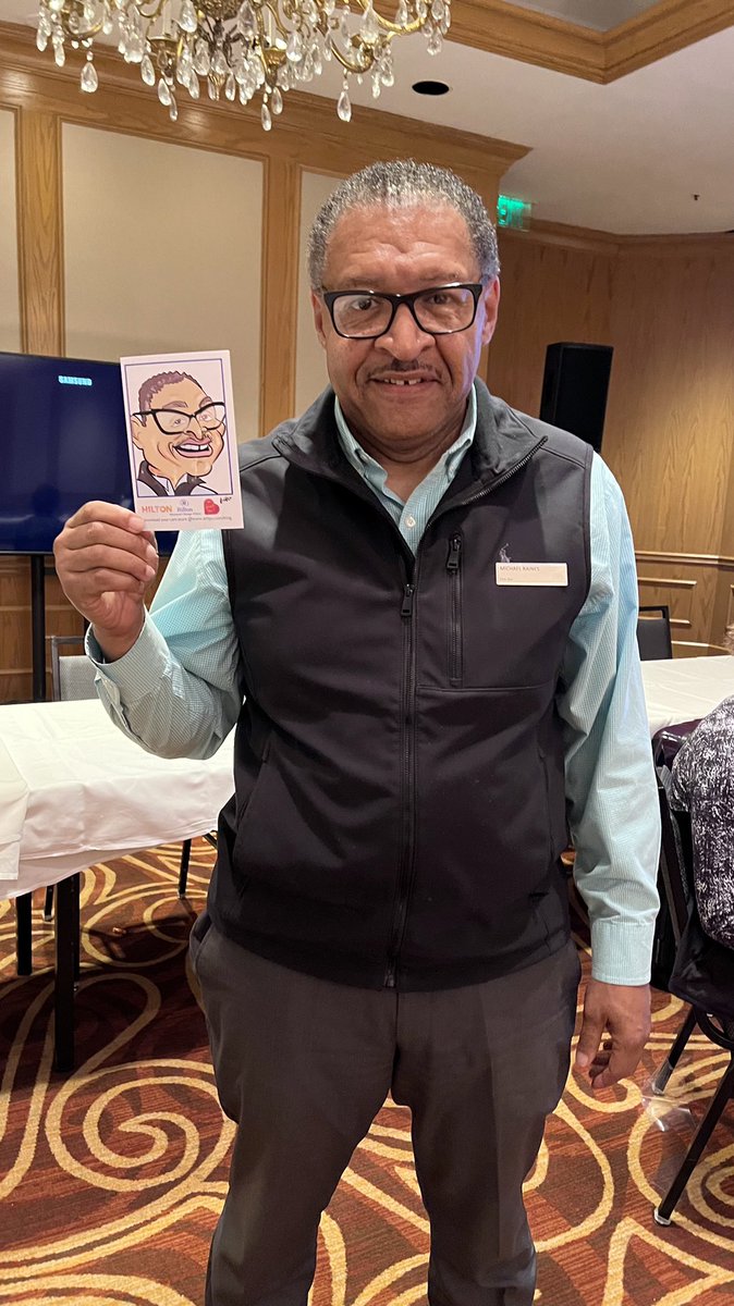 #caricatures today at the Rosemont! We’re celebrating our staff just because! We love our team!
#hiltonforthestay