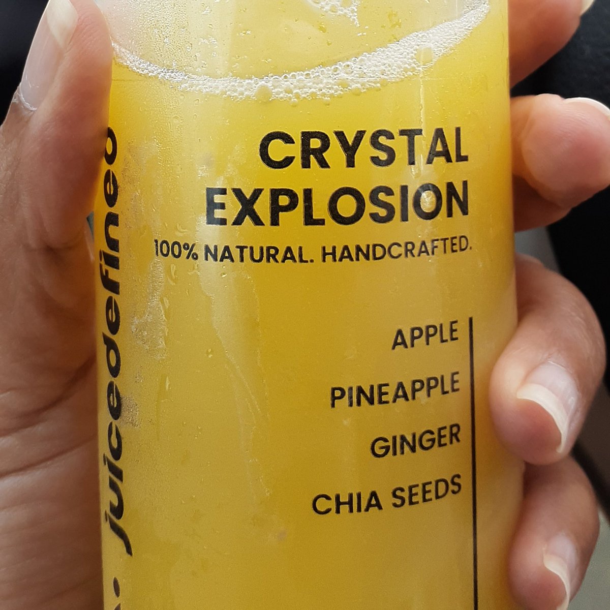 Raideesha's tweet photo. One of my many favorites! Goodness on the go.  The bottle says it all. 
Use my code TDL10 for a 10% discount on your orders at https://t.co/d9DLWUo9M0 and in-store also. 
#HealthyLifestyle #HealthyLiving #JuiceDefined #ColdPressed #BrandAmbassador https://t.co/xGbGx7OnK6