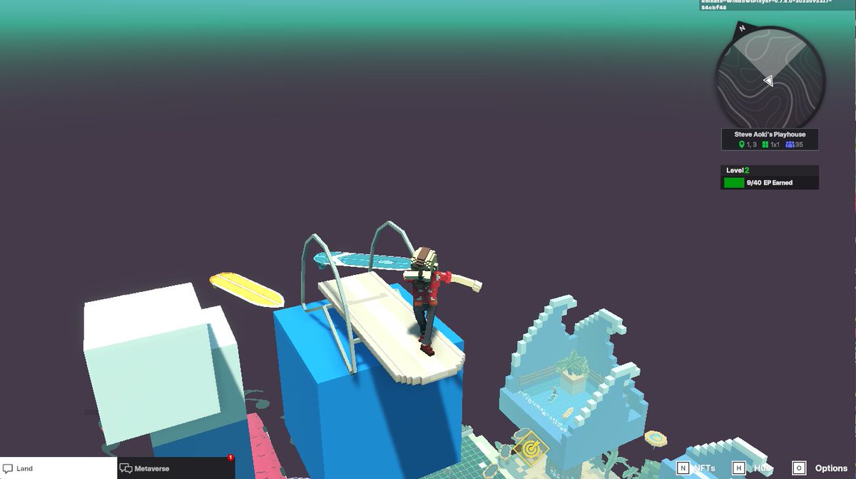 bbbobdylanbb98's tweet photo. @TheSandboxGame @steveaoki I just participated in the #SandboxAlphaS3Giveaway for a chance to win 500 SAND! Found the high diving board in @steveaoki's Playhouse, check out my screenshot below!
👇

 top view https://t.co/6x4uGtBnJn
