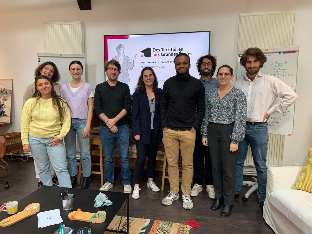 Membre du <a href="/CollectifMentor/">Collectif Mentorat</a>, dans le cadre du programme #1jeune1mentor , notre fédération <a href="/dtge_asso/">Des Territoires aux Grandes Écoles</a> a réuni les responsables mentorat pour qu'ils travaillent sur la formation des mentors ✨