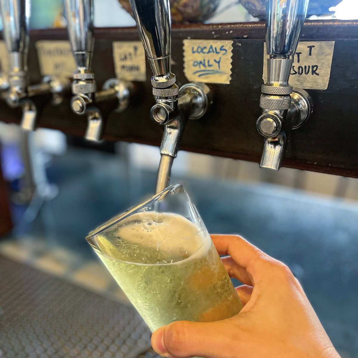 WE WILL BE OPEN with no kitchen this evening! If you are nearby and safely able to join us, we’ll be slinging drinks unless it’s no longer safe to do so! Just like old times… 🥹