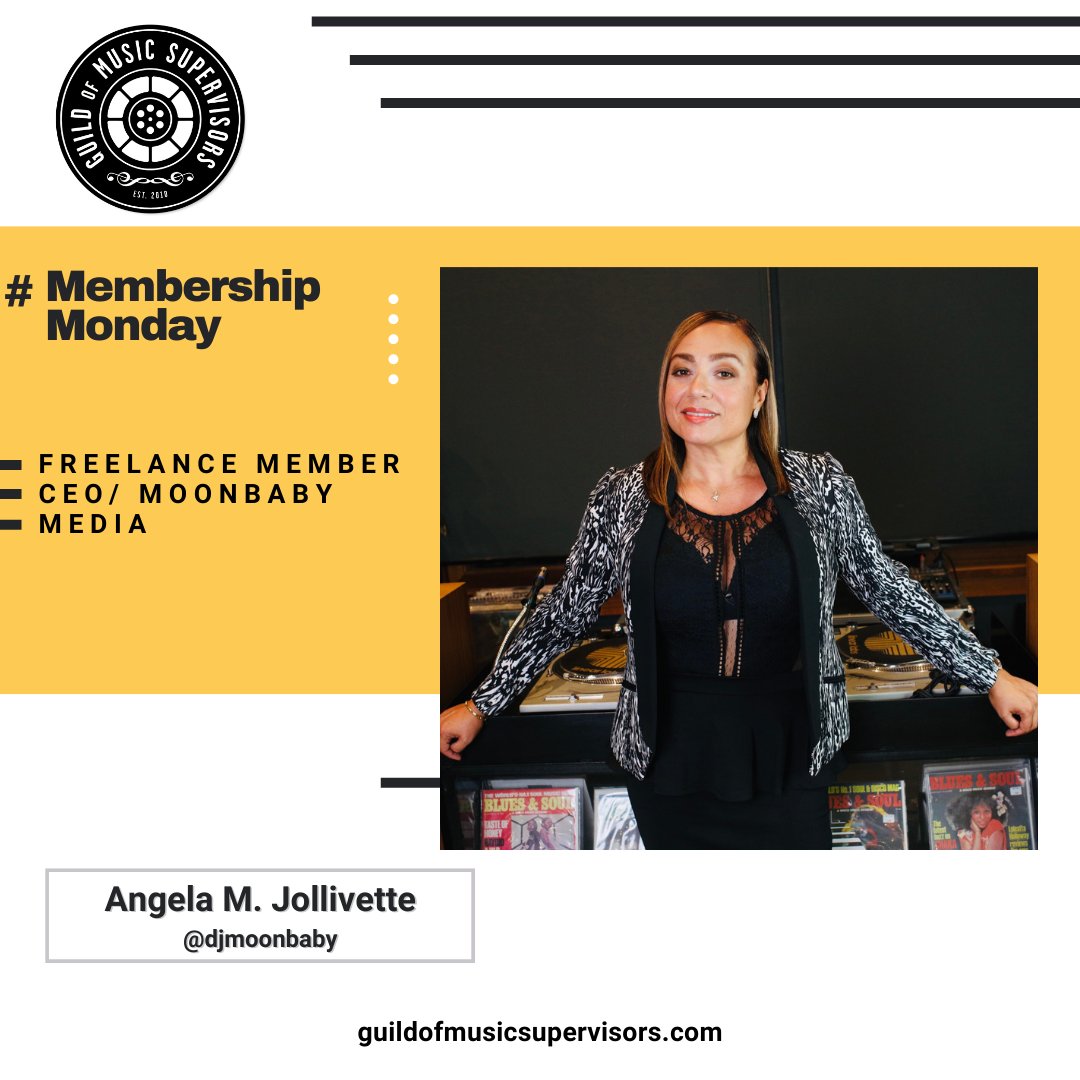guildofmusic's tweet photo. 2/2
Come see #GMSMembershipFeature Angela M. Jollivette @djmoonbaby speak at the “Urban Outliers" panel tomorrow, 10/1, at the #GMSConference!
This panel will be a frank discussion on the use of "urban" to categorize music by Black artists and the effects on searches & pitches https://t.co/MVhYNDMhNt