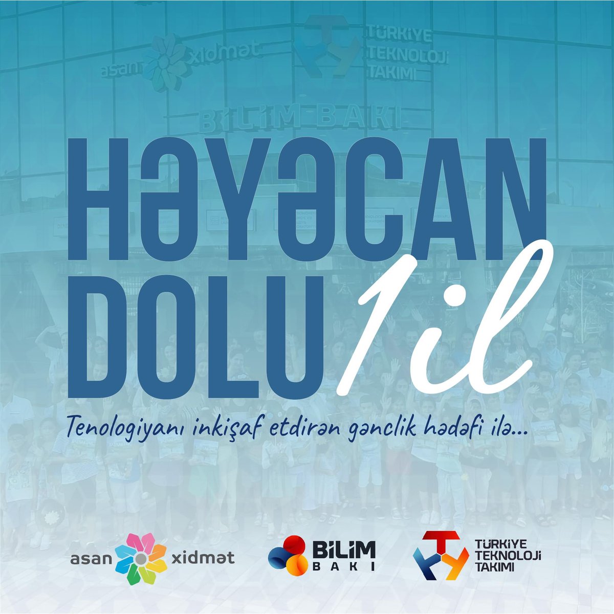VRustamov9's tweet photo. @bilimbaki Həyəcan dolu 1 il @asanxidmat &amp; @T3Vakfi möhtəşəm 1 layihəyə imza atdı 🇦🇿🇹🇷 @Mr_UlviMehdiyev @Selcuk @haluk @JeyhunSalmanov @kokcamomer @MSaymaz @yusufpolattr https://t.co/hKOXVkFDi2