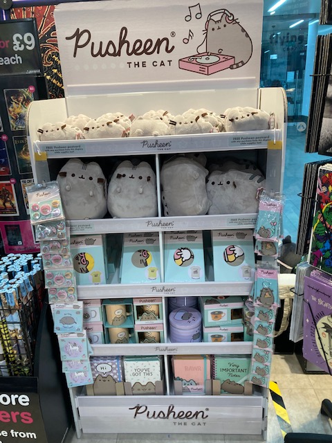 In store now! Are you cool for cats? Well, here's Pusheen, one of the coolest cats around!
