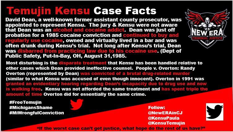 KensuTemujin's tweet photo. #ObsessedFest will you ask the crowd to contact @GovWhitmer and ask her to #FreeTemujin from #MiWrongfulConviction?! My case is on @Undisclosedpod @ProsecutorsPod @Crimeatorium @unjustunsolved @dbincarceration  Much Love! I’d be there if I wasn’t WRONGFULLY CONVICTED 😞 https://t.co/GlAC4x9WiO