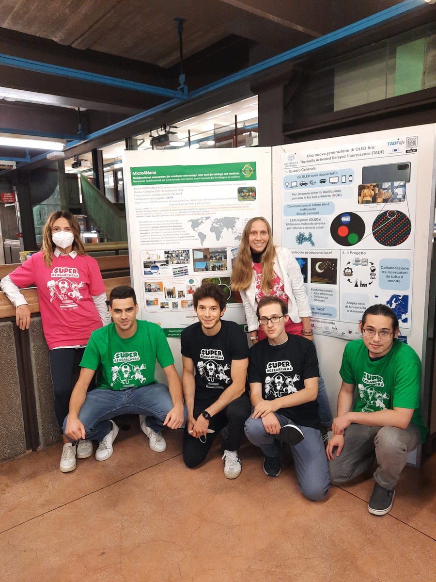 micro4nano's tweet photo. European Researchers' Night: here we are! #MSCA #rise #H2020 #M4N #NdRparma #LEAF #Mscanight #unipr #EuropeanResearchersNight https://t.co/ssDHmHjxo2