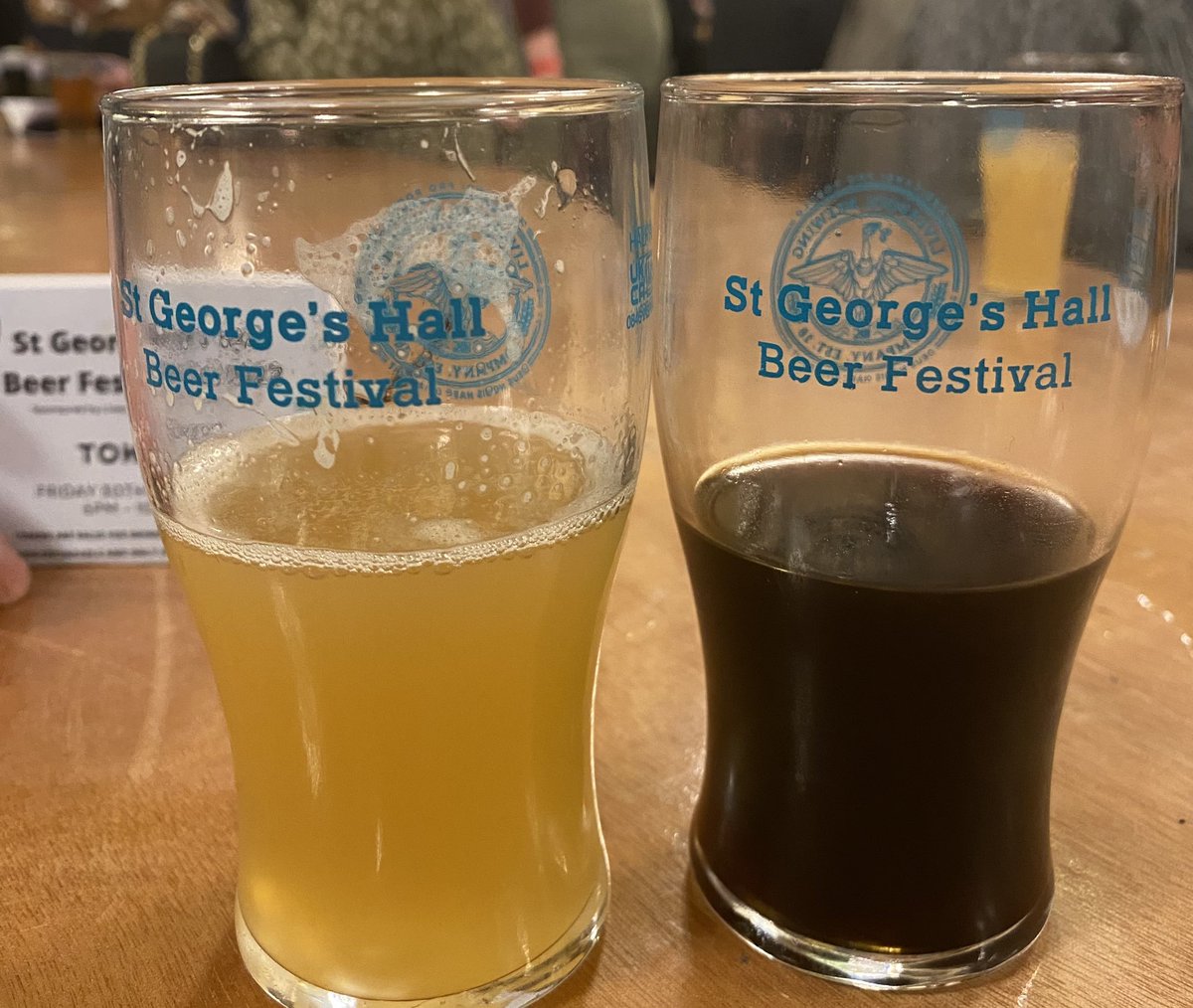 #beerfest <a href="/SGHLpool/">St George's Hall</a>