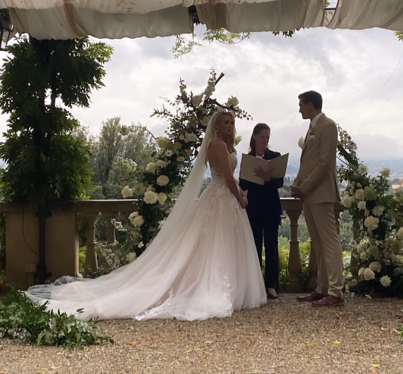 WWE NXT: McKenzie Mitchell And Vic Joseph Tie The Knot In Italy 3
